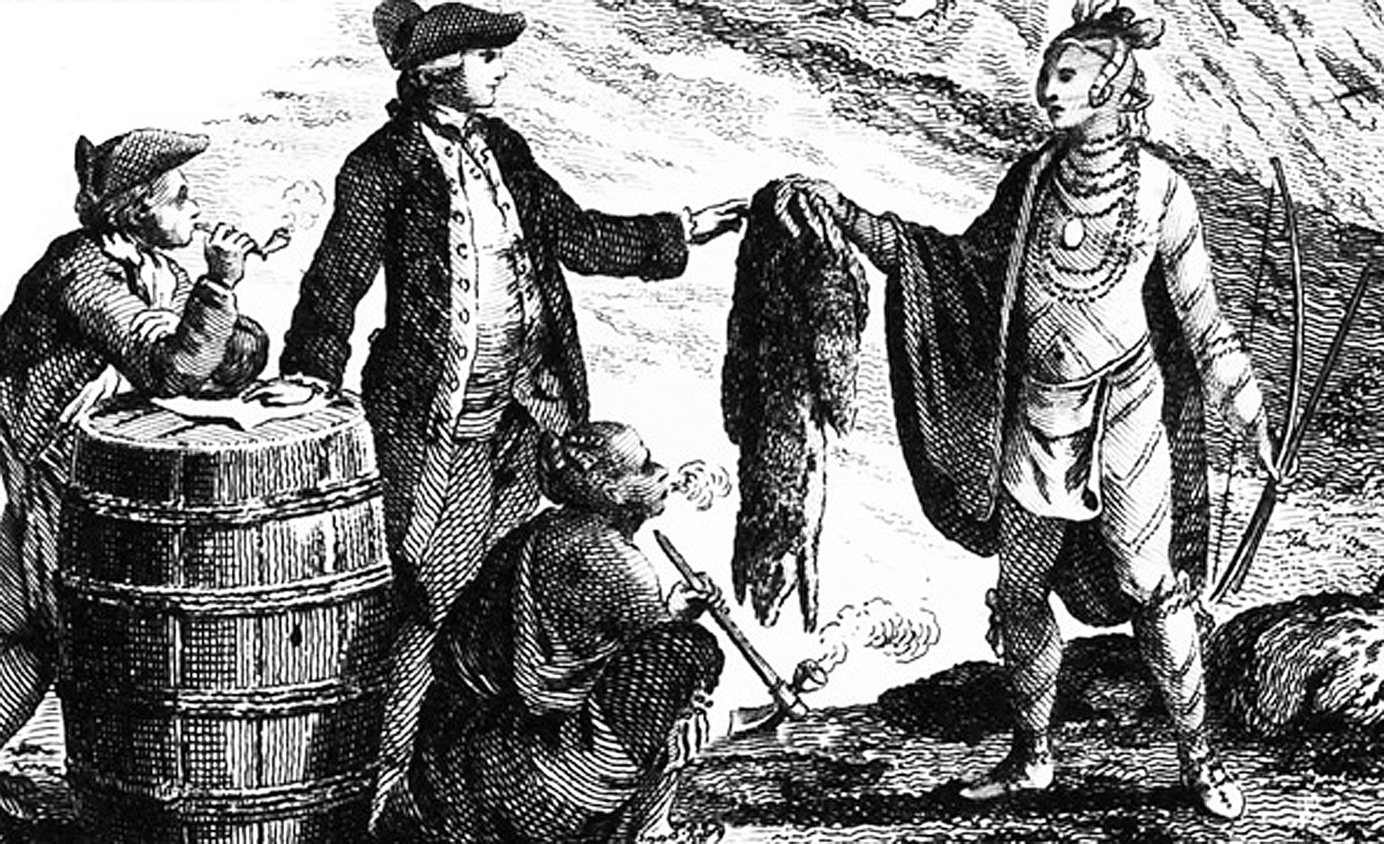 The fur trade in 1777