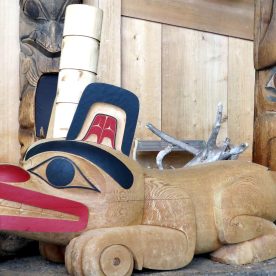 A Beaver in Indigenous art