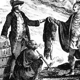 The fur trade in 1777