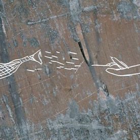 Mi'kmaq petroglyphs 4,000 years old at Kejimkujik National Park